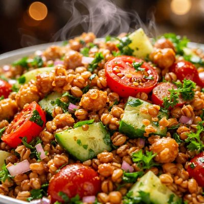 Image of Crispy Wheatberry Salad