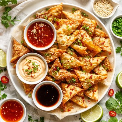 Image of Chips de Wantán Crujientes Bajos en Carbohidratos