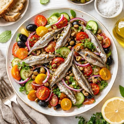 Image of Croatian Anchovy Salad