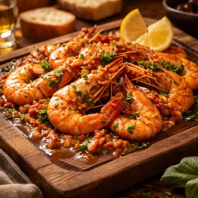 Image of Croatian Buzara Shrimps