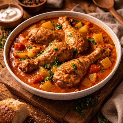 Image of Croatian Chicken Paprikas