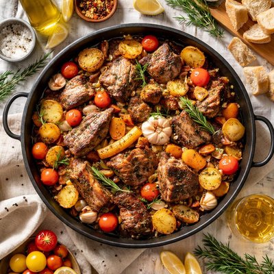 Image of Croatian Old Time Veal and Baby Goat Pod Peku