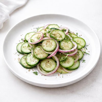 Image of Croatian Simple Cucumber Salad