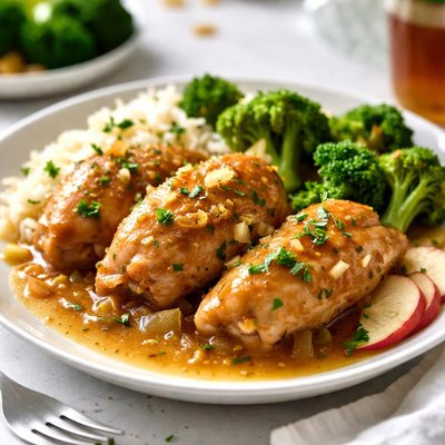 Image of Crock Pot Applesauce Chicken