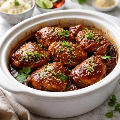 Image of Crock Pot Asian Chicken Thighs