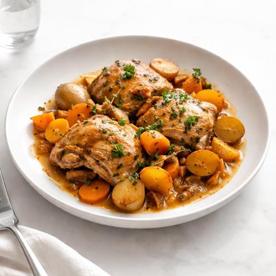 Image of Crock Pot Autumn Chicken