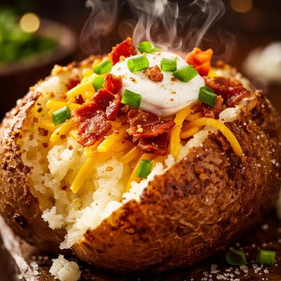 Image of Crock Pot Baked Potatoes
