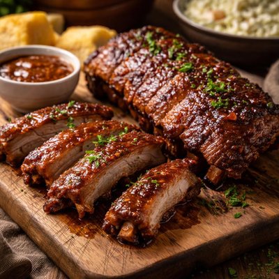 Image of Crock Pot Barbecue Pork Ribs