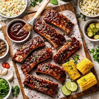 Image of Crock Pot Barbecue Ribs