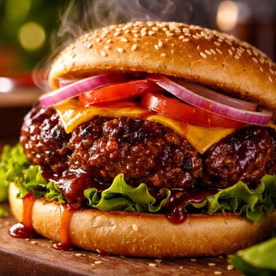 Image of Crock Pot Barbecued Hamburgers