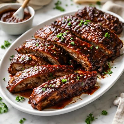 Image of Crock Pot Barbecued Ribs