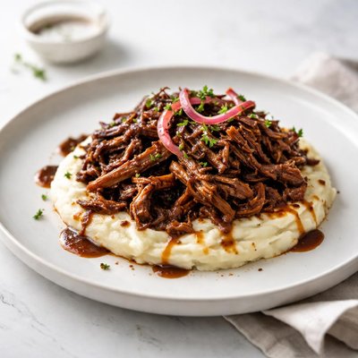 Image of Crock Pot Bbq Beef Moose Venison