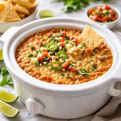 Image of Crock Pot Bean Dip
