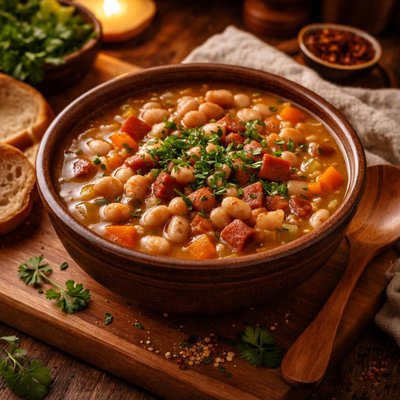 Image of Crock Pot Bean Soup