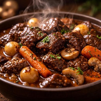 Image of Crock Pot Beef Bourguignon