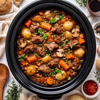 Image of Crock Pot Beef or Lamb Casserole