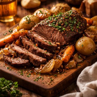 Image of Crock Pot Beef Roast My Version