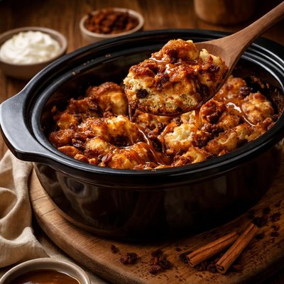 Image of Crock Pot Bread Pudding