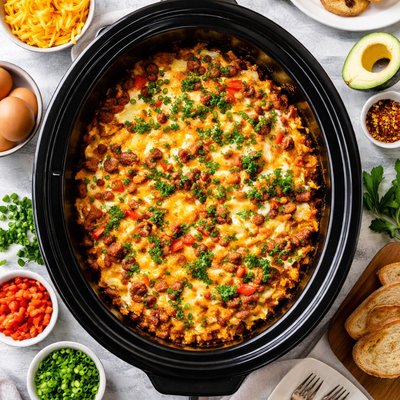 Image of Crock Pot Breakfast Casserole