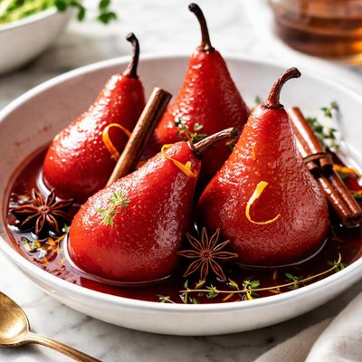 Image of Crock Pot Brilliant Red Pears