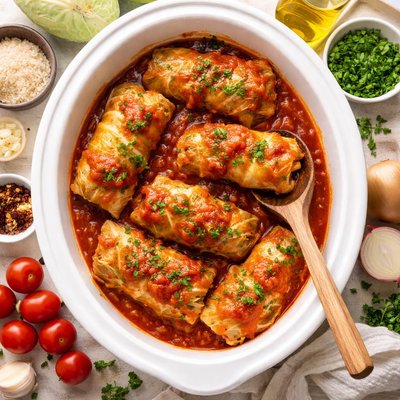 Image of Crock Pot Cabbage Rolls