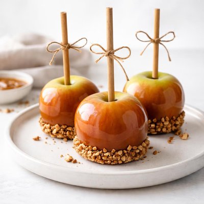 Image of Crock Pot Caramel Apples