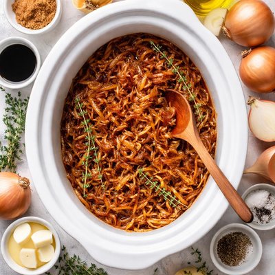 Image of Crock Pot Caramelized Onions