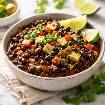Image of Crock Pot Caribbean Style Black Beans