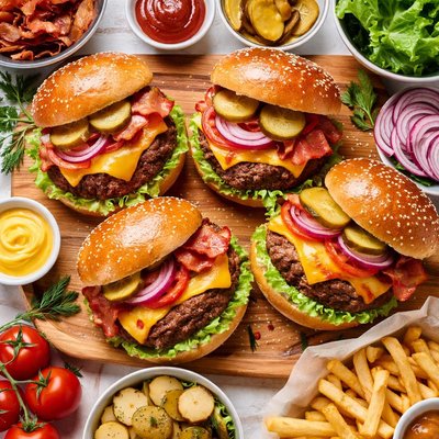 Image of Crock Pot Cheeseburgers