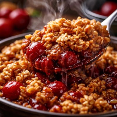 Image of Crock Pot Cherry Crisp