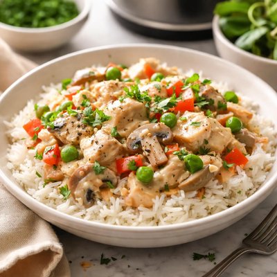 Image of Crock Pot Chicken a La King