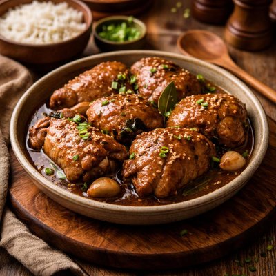 Image of Crock Pot Chicken Adobo