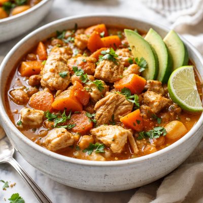 Image of Crock Pot Chicken and Sweet Potato Stew