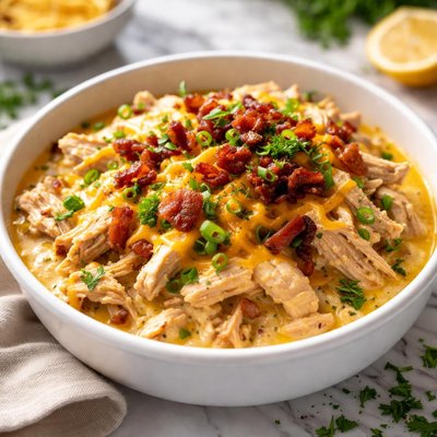 Image of Crock Pot Chicken Bacon and Cheese