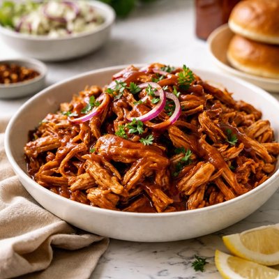 Image of Crock Pot Chicken Barbecue