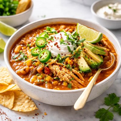 Image of Crock Pot Chicken Chili