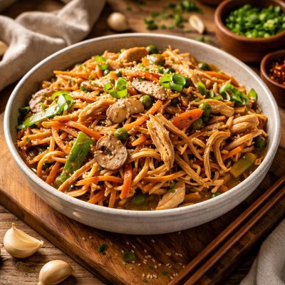 Image of Crock Pot Chicken Chow Mein