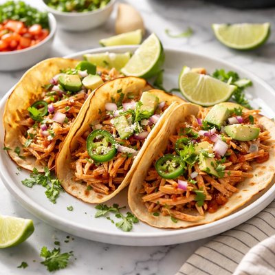 Image of Crock Pot Chicken Tacos