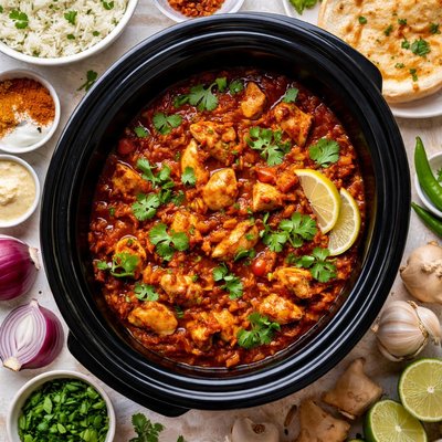Image of Crock Pot Chicken Vindaloo