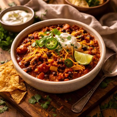 Image of Crock Pot Chili Chicken