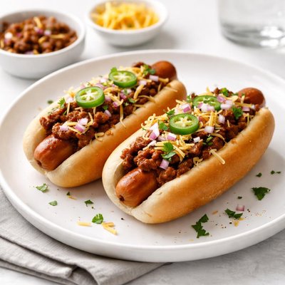 Image of Crock Pot Chili Dogs