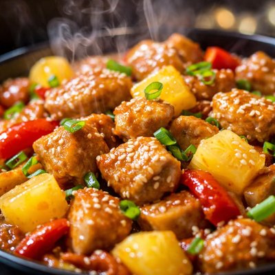 Image of Crock Pot Chinese Chicken with Pineapple