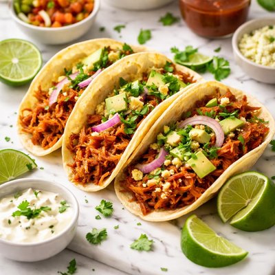 Image of Crock Pot Chipotle Chicken Tacos