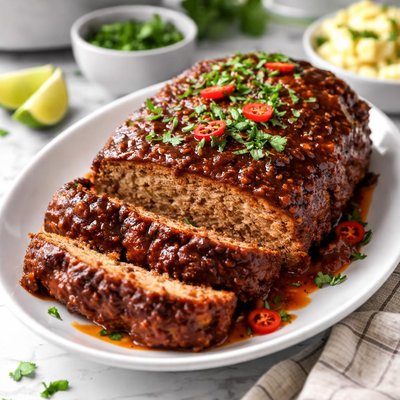 Image of Crock Pot Chipotle Meatloaf