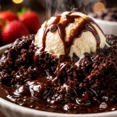 Image of Crock Pot Chocolate Pudding Cake