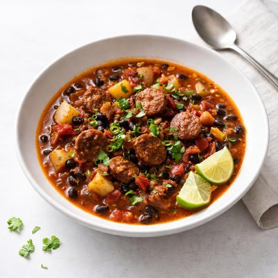 Image of Crock Pot Chorizo Stew