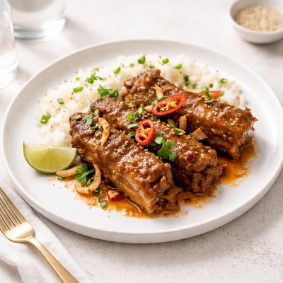 Image of Crock Pot Coconut Spice Country Pork Ribs