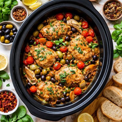Image of Crock Pot Corsican Chicken
