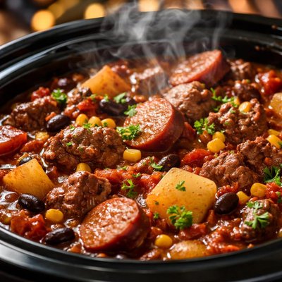 Image of Crock Pot Cowboy Stew