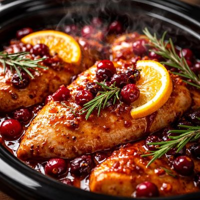 Image of Crock Pot Cran Orange Chicken